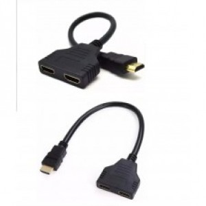Adaptador HDMI 2 Fêmeas x 1 Macho HDMI - RTS  