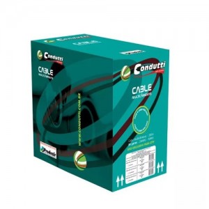 Cabo De Rede 4x 24AWG PT 300 MT - Condutti 