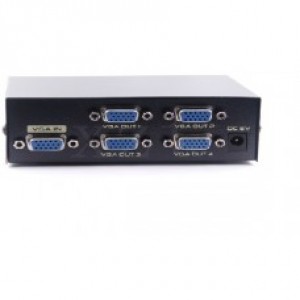 Divisor Splitter 1 Entrada VGA e 4 Saídas VGA - RTS  