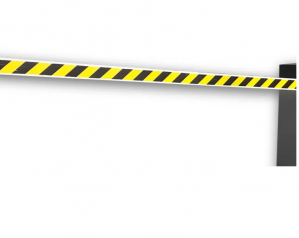 Haste reta cancela AA-CVA500 3 metros sem led - Papaiz