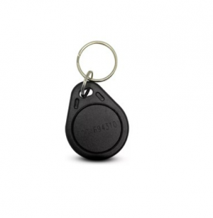 Chaveiro de proximidade Rfid 125KHz Plástico Preto - Papaiz