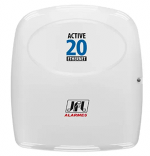 Central De Alarme active 20 Ethernet sem teclado - Jfl 