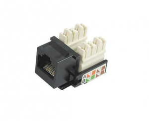  Keystone RJ 45 Fêmea cat. 5E Preto - Multitoc