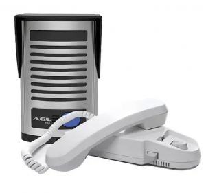 Porteiro eletronico P-20 ABS br/cinza AL - Agl