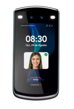 Controlador de acesso facial idface max ask até 100 mil - Control iD