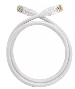 Patch cord cat.6 1,0m U/UTP branco Gigalan - Furukawa