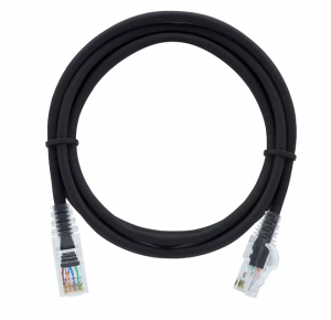 Patch cord  cat.6 2,5m U/UTP preto Gigalan - Furukawa