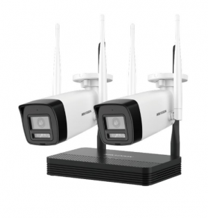 Kit Nvs 2 câmeras bullet 2mp NKS422W0H - Hikvison