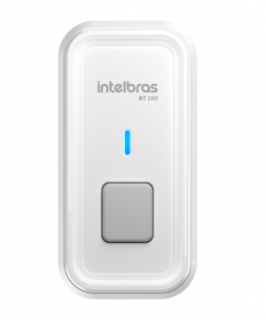 Botoeira sem fio branca BT 100 - Intelbras