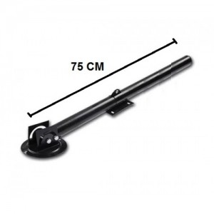 Suporte para Câmera de Segurança e Sensor de Barreira 75 CM