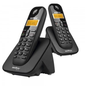Telefone Sem Fio Digital TS 3112 Preto - Intelbras
