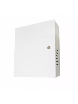 Mini Rack Box Vertical Branco Metálico