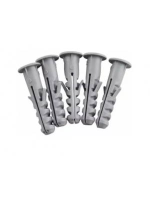 Bucha Fixação Ivplast C/anel 08mm c/20 pçs- Multitoc