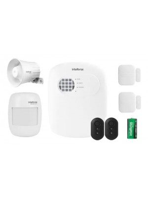 Kit Central de Alarme ANM 24 Net com Sensores e Acessórios Intelbras