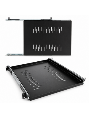 Bandeja Telescópica 700 mm Preta para Rack - TRIUNFO