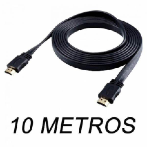 Cabo Hdmi Para Tv Ps3 Ps4 Xbox Conversor Digital 10 Metros